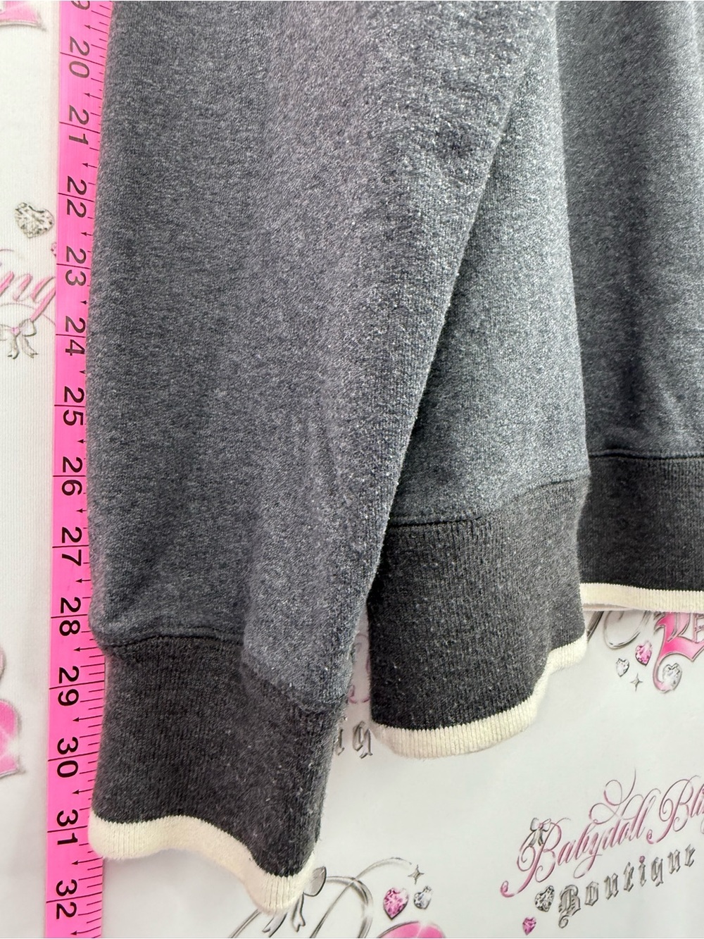 Hbc 2006 Canada Olympic team unisex Charcoal Quarter-Zip Pullover Sweater - IBC - Picture 3 of 11